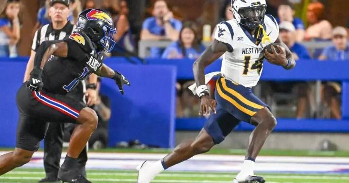 Mountaineers fall 41-10 to Kansas Jayhawks