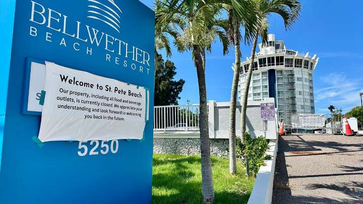 Hotel closures impact bed tax collections in Pinellas County