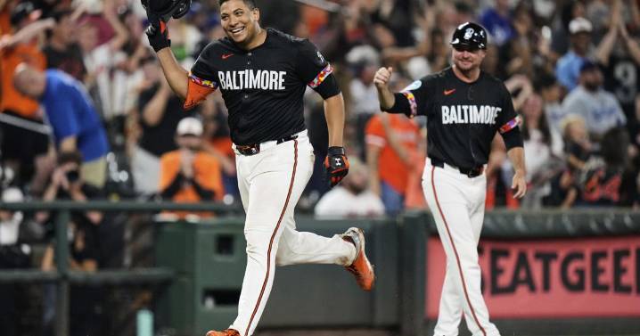 Rookie Basallo's walk off solo homer lifts Orioles past Dodgers 2