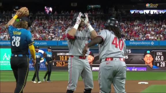 Nola takes perfect game into 6th, moves to 2nd on Phillies' strikeout list in 3