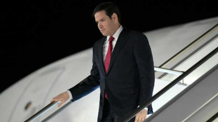 Marco Rubio llega a Ecuador para reunirse con Daniel Noboa
