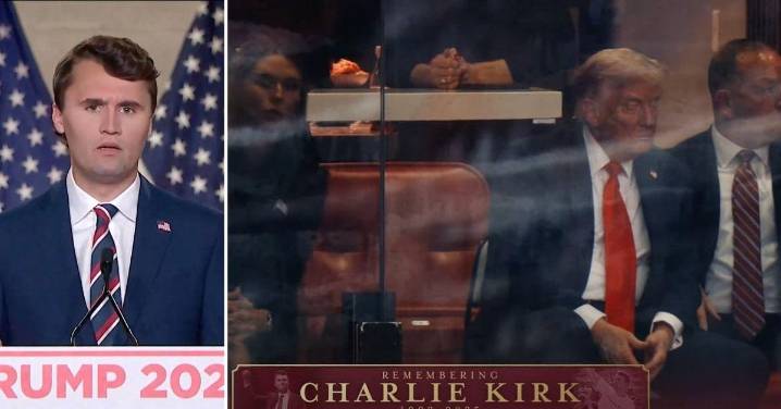 Trump Ridiculed for Arriving Late and Alone to Charlie Kirk's Memorial