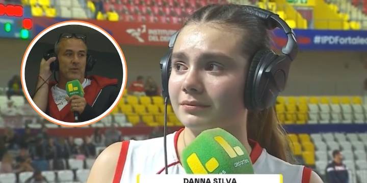 Roberto Silva conmovió con emotivo mensaje a su hija desde la tribuna tras el podio de Perú en el Sudamericano Sub 17 de vóley
