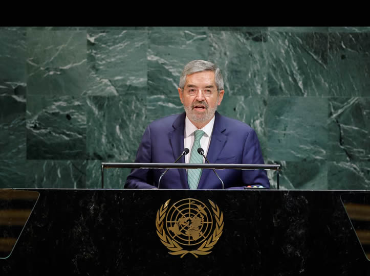 Juan Ramón de la Fuente en la ONU: “En México es tiempo de mujeres y nos ha ido muy bien”