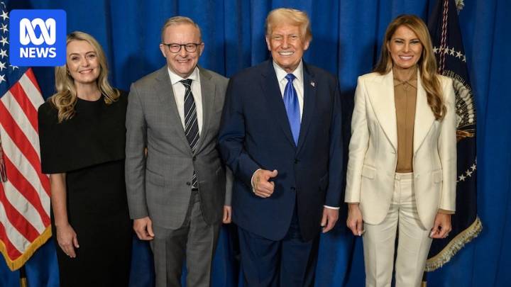 White House releases photo of Donald Trump and Anthony Albanese
