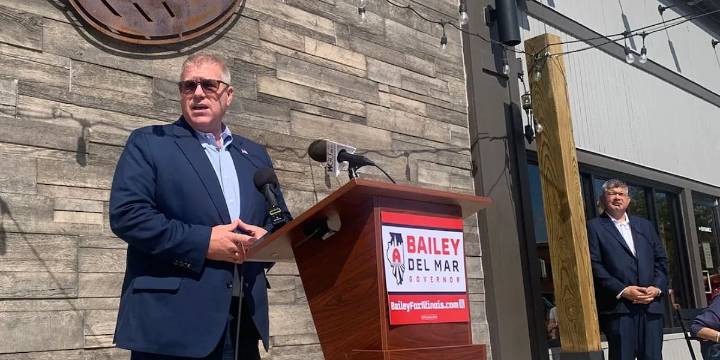 Darren Bailey enters Illinois governor’s race, pledging new approach to Chicago area