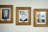 Trump rips down Joe Biden’s official White House portrait - and replaces it with photo of an ‘autopen’