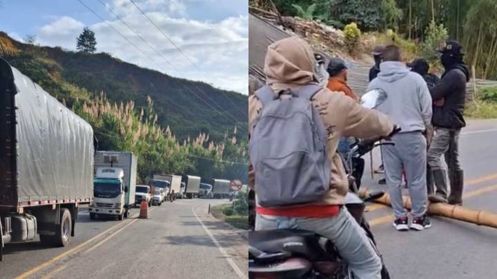Hospital San José de Popayán denuncia que dos ambulancias están detenidas en la vía Panamericana