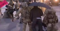 Video shows ICE protesters being dragged by agents near Chicago