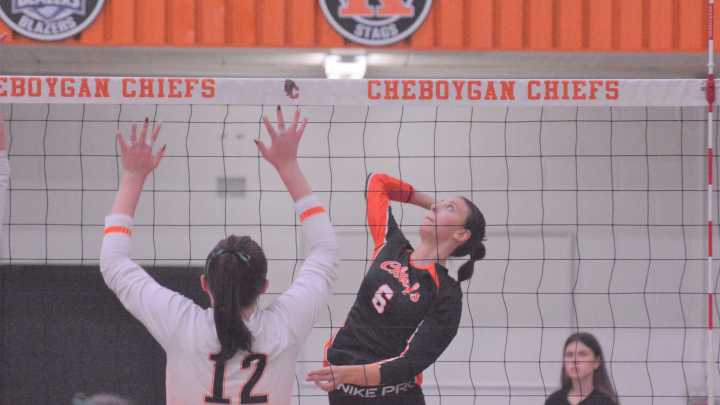 PHOTOS: Cheboygan, Harbor Springs face off in Northern Shores Conference volleyball match