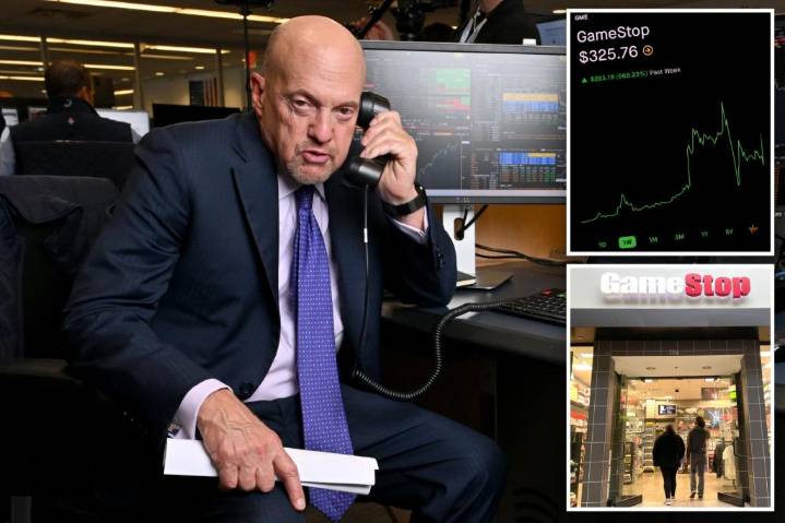 Jim Cramer says he needed to hire bodyguards after criticizing GameStop meme rally