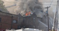 Dozens of people displaced after massive fire in Pittsburgh's Squirrel Hill neighborhood