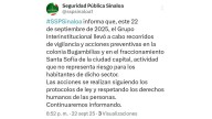 Operativo en fraccionamiento Santa Sofía genera expectación en redes sociales