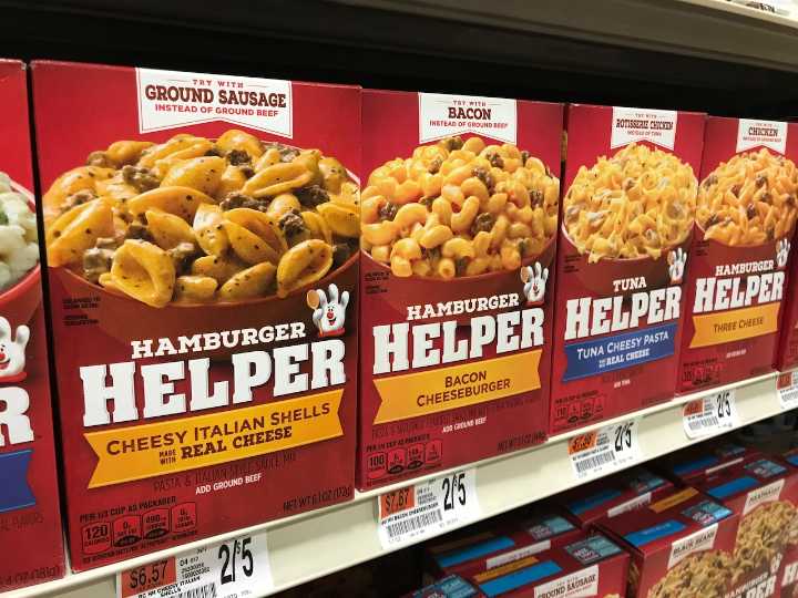 When you need a helping hand: Hamburger Helper sales rise as shoppers try to save money
