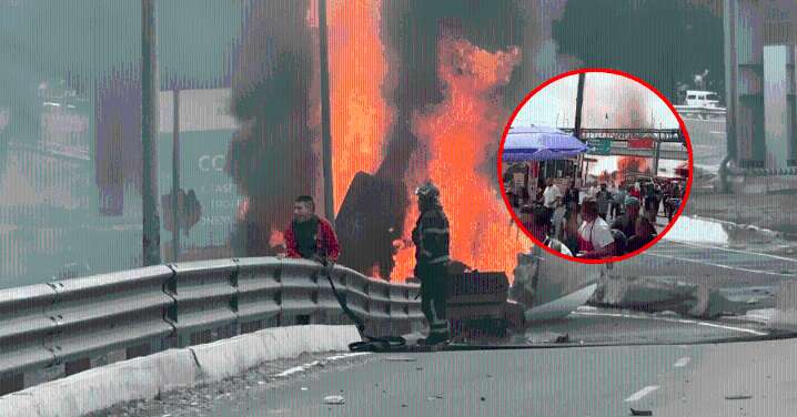 México: Explosión de pipa de gas deja al menos 70 heridos y 3 fallecidos en Puente de la Concordia