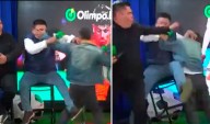 'Chevaristo' golpea a Silvio Valencia tras protagonizar fuerte discusión y cortan el programa EN VIVO
