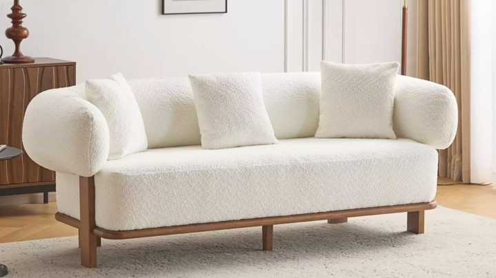 Save $562 on Target's coziest boucle sofa for fall