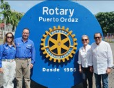 Gobernador del Distrito 4370 del Rotary International de visita en Ciudad Guayana