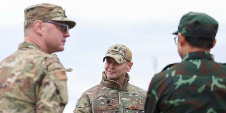 Oficiales estadounidenses viajaron a Bielorrusia para observar los ejercicios militares con Rusia