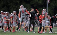 Mentor football runs over Brunswick, 45