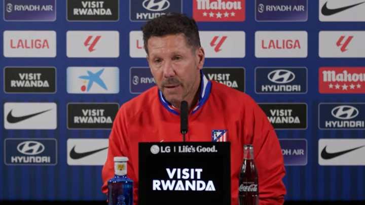 Simeone: "Julián es nuestro mejor jugador y le necesitamos"