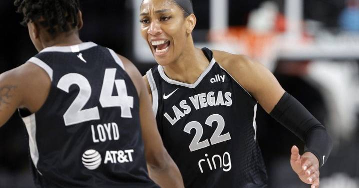 Aces beat Storm 102-77 in playoff opener after winning final 16 regular