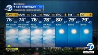Los Angeles weather: Drizzle and thunderstorms stick around for some Southern California communities on Sunday