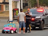 Canadian arrested for driving pink Barbie truck while impaired