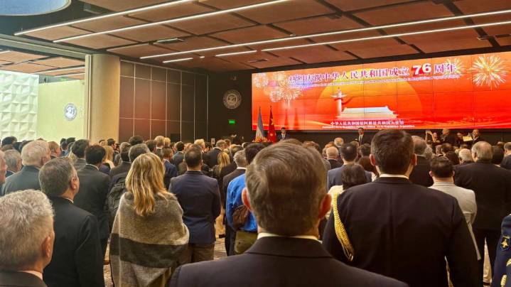 China celebró su "socialismo" con respaldo del Gobierno y presencia diplomática global