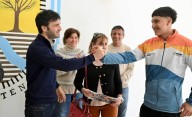Torres acompañó la despedida de la delegación chubutense que viajará a los Juegos Evita