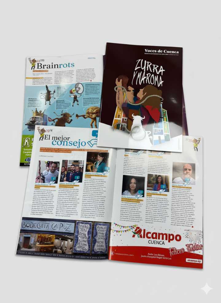 Cómo y dónde conseguir gratis Zurra y Maroma, la revista de San Mateo de Voces de Cuenca