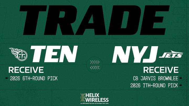 Jets Acquire CB Jarvis Brownlee in Trade with Tennessee