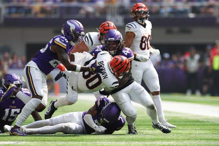 Bengals coach Zac Taylor is having a brutally honest moment about what’s really happening with their running game