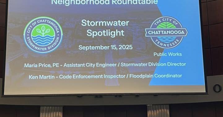 Chattanooga public works to hold next installment of 2025 Neighborhood Roundtable Series