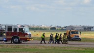 Realizan simulacro de accidente en el aeropuerto internacional de Laredo