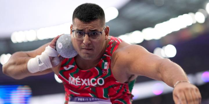 Uziel Muñoz hace historia y gana la medalla de plata en lanzamiento de bala durante el mundial de Atletismo