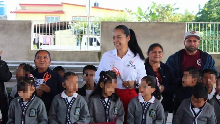 Nuevo techado en primaria beneficiará a 175 alumnos en Huixastla, Atlixco