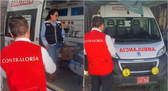 Contraloría alertó inoperatividad de ambulancias en hospitales de Nasca y Palpa