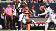 See Jayden Higgins' first NFL career touchdown for the Houston Texans