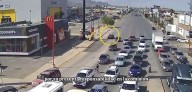 Lo detienen por conducir vehículo robado en avenida Casas Grandes