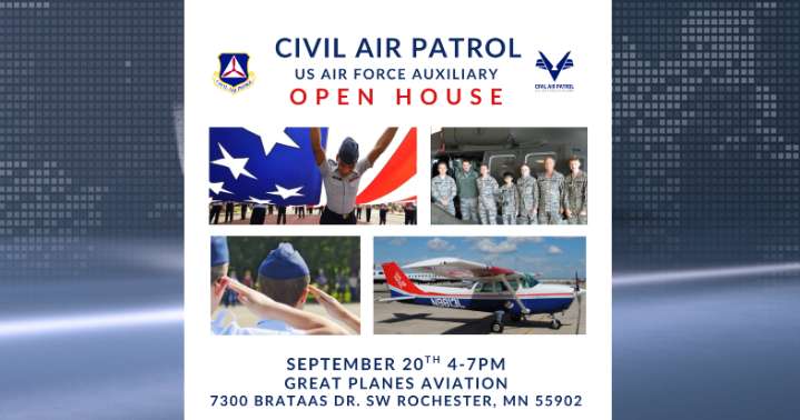 Discover Civil Air Patrol opportunities at open house in Rochester