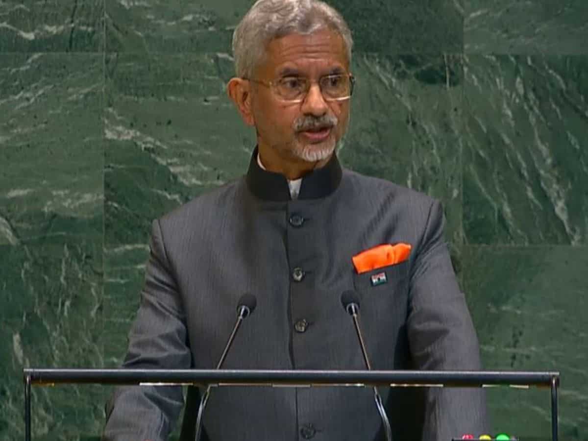 India has had a neighbour that is an epicentre of global terrorism: S Jaishankar at UNGA