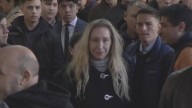 En medio de un fuerte operativo de seguridad, Karina Milei votó y evitó hablar con la prensa