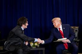 Trump le pide a Milei avanzar con una alianza regional militar y la cancelación del swap con China