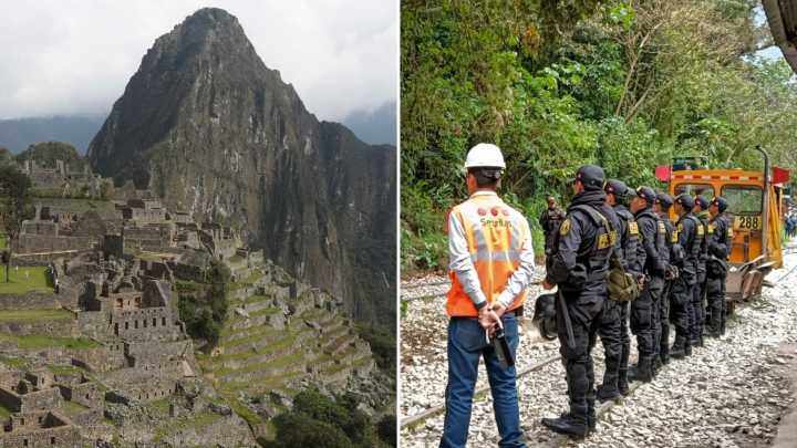 Nearly 1,000 tourists stranded at ancient Inca city Machu Picchu after protesters put rocks on train tracks