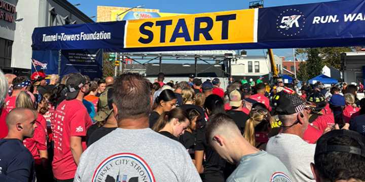 Annual Tunnel to Towers 5K in New York City held in New York City