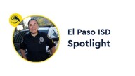 Primera Teniente inspira a estudiantes y oficiales en EPISD