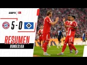 Bayern vs. Hamburgo (5-0): resultado, resumen y goles por Bundesliga 