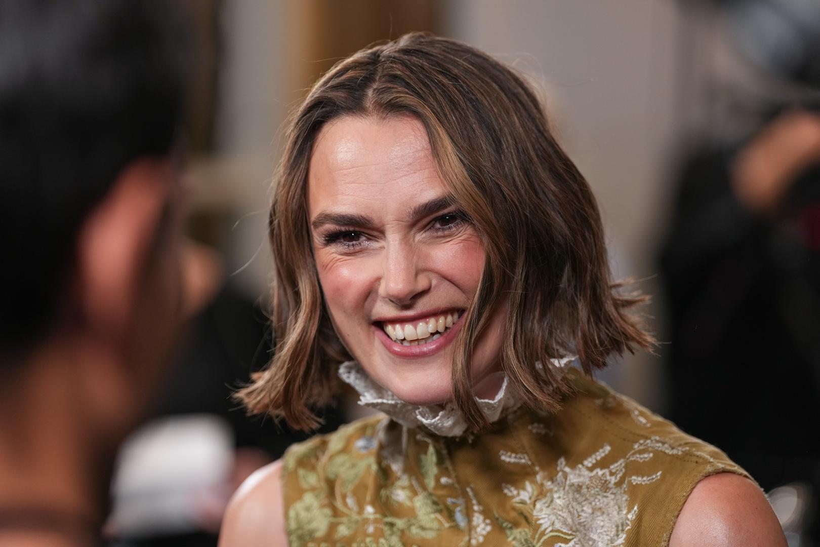 Knightley is a pro at figuring out movie twists