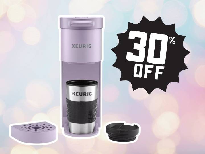 Decorating moms take note: This Keurig K-Mini Go is $70 eye candy for college dorms